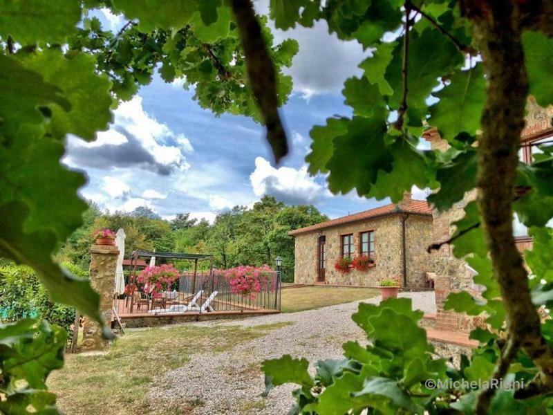 Agriturismo La Quercia Boccheggiano Dış mekan fotoğraf
